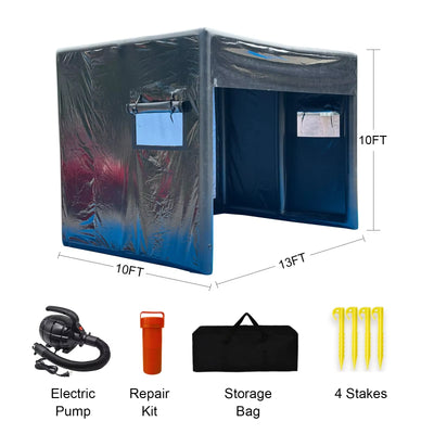 13 Ft Inflatable Golf Simulator Enclosure with Projection Screen – Indoor/Outdoor