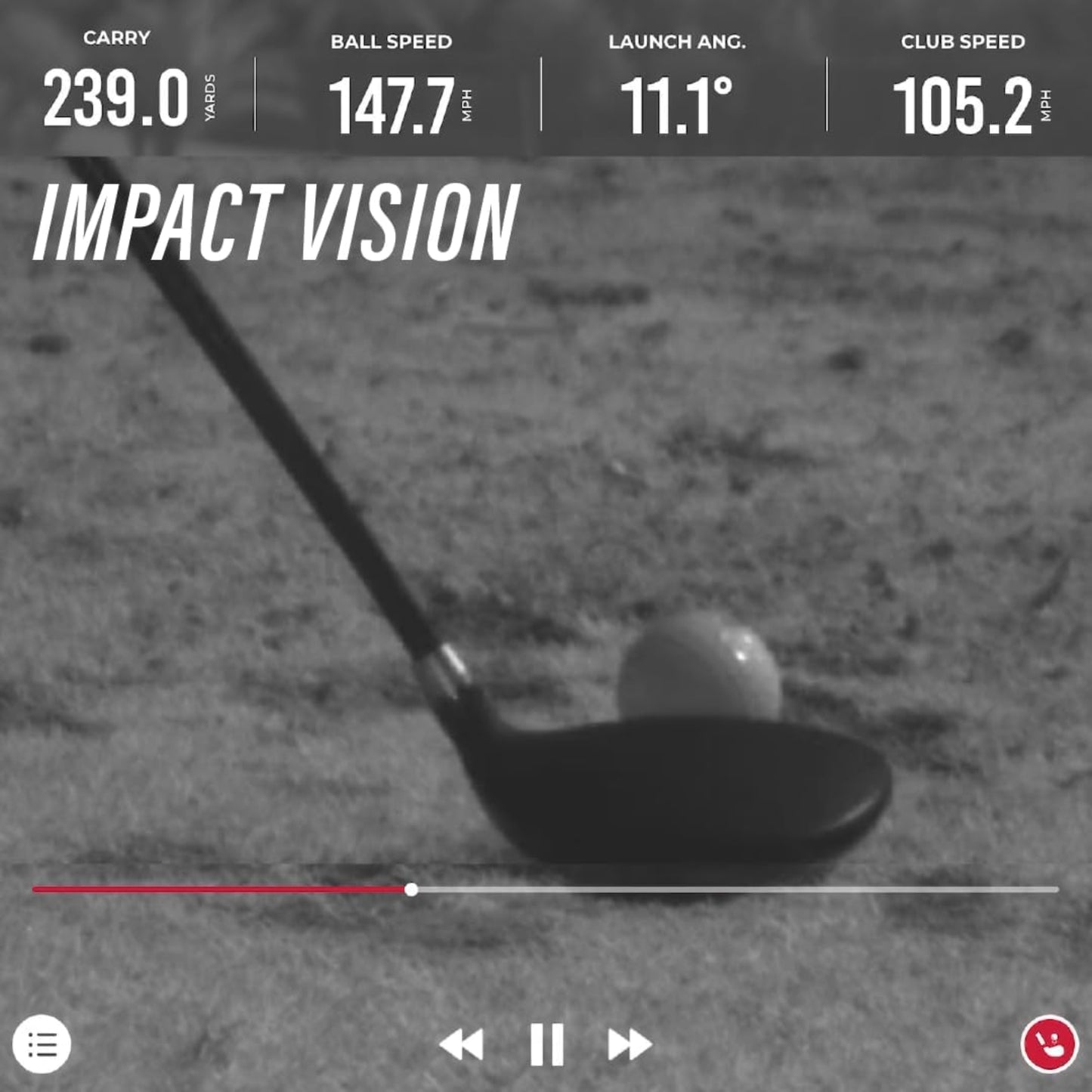 Mobile Golf Launch Monitor & Simulator – Grey
