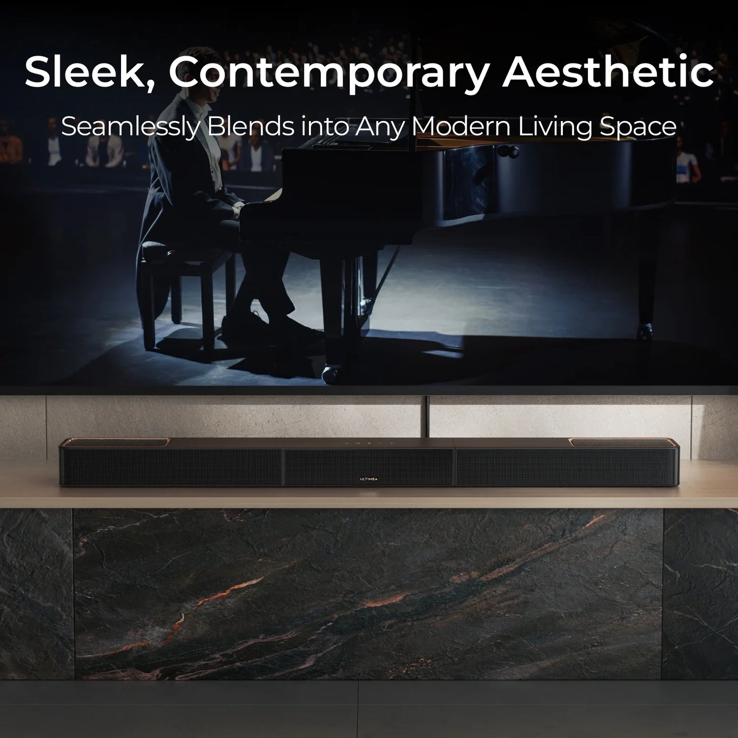 5.1.2Ch Dolby Atmos Soundbar with Subwoofer & 2 Surround Speakers
