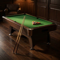 Pool Table 8 Feet Full Optional – Vintage Green — Studio Shot