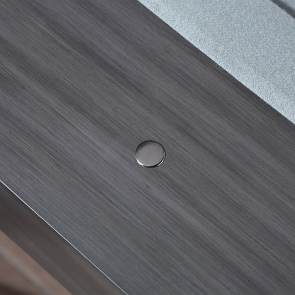 Modern Solid Wood 8 Ft Pool Table – Gray
